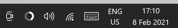 Circle battery total